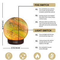 موزع الروائح الكهربائي  على شكل هلال أو كرة