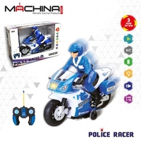 אופנוע שלט רחוק 2 ערוצים דגם POLICE RACER סוללות