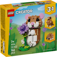 לגו Creator 3in1 Lego – אוגר חמוד עם פרח (31376)