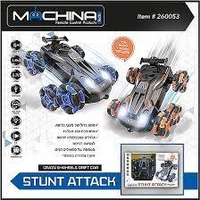 מכונית מתהפכת 360 נטען 6 גלגלים STUNT ATTACK