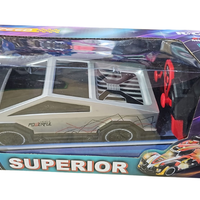 מכונית צעצוע על-שלט  בעיצוב טסלה סייברטראק (Tesla Cybertruck)