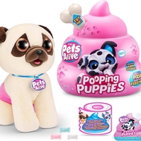 בובת גורי קקי סדרה 1 מבית Zuru Pets Alive - בז'