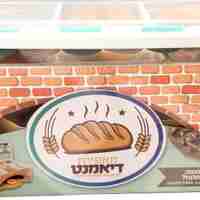 יריד האוכל לילדים: דוכן מאפיה עשוי עץ הכולל 29 חלקים למשחקי דמיון טעימים