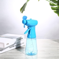 مروحة يدوية مزودة برذاذ الماء