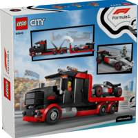 לגו City – משאית עם מכונית מרוץ ®Audi F1 בתצוגת ®F1 (60493) LEGO