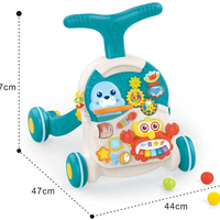 طاولة العاب 2 in 1 Walker ازرق
