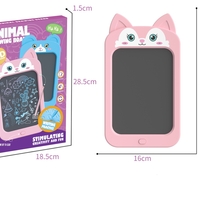 לוח ציור וכתיבה אלקטרוני LCD – דמות חיה חמודה (Animal Drawing Board)