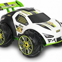 מכונית שטח אמפיבית עם שלט וטעינת USB מתאימה לכל שטח (חול, בוץ, שלג ואפילו מים) VAPORIZR™ 3 - ירוק