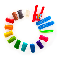 أول تجربة لي مع الصلصال -