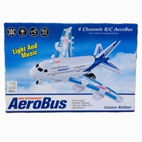 מטוס על שלט + טייסים Best Wheels Eurobus