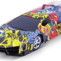 מכונית על שלט 1:14 Graffity Supercar מבית Machina