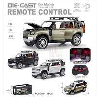 מכונית ברזל על שלט  בעיצוב Land Rover Defender