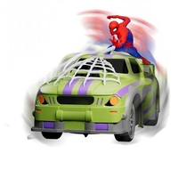 מכונית שלט ספיידרמן רוקינג