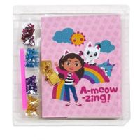 مجموعة تصميم مذكرات سرية مرصعة بالماس -Gabby's Dollhouse -