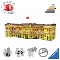 بازل 3D - 216 قطعة - مضيئة - قصر باكنغهام