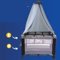 לול 2 קומות fold-able playpen