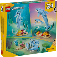 לגו Creator 3in1 – חיות ים: דולפינים יפים (31385)