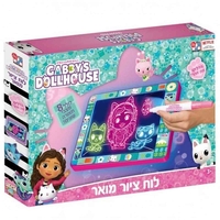 בית הבובות של גבי - לוח ציור מואר - Gabby's Dollhouse