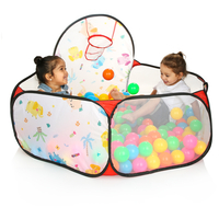 בריכת כדורים פילונים עם 100 כדורים