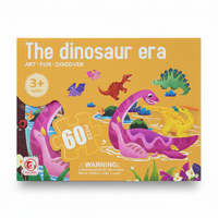 פאזל 60 חלקים דינוזארים