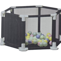 בריכת כדורים 40 כדור -צבע שחור
