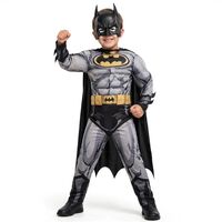 תחפושת באטמן לילדים עם מסכה וגלימה | Batman Bodysuit