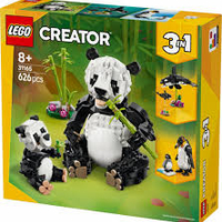 الحياة البرية: عائلة الباندا من ليغو كريتور 3 في 1 31165 Lego -
