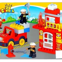 مجموعة مكعبات محطة إطفاء