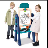 לוח ציור + מתקן כדור סל 102CM
