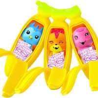 مجموعة دمى الموز القابلة للتجميع (1 دمى) Bananas