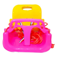 נדנדה 3 שלבים- צבע ורוד -