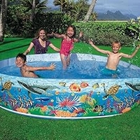 بركة  للأطفال بجوانب صلبة (لا يحتاج إلى نفخ) بقطر 1.22 متر، موديل 58477