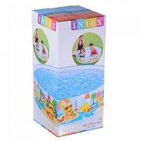 بركة  للأطفال بجوانب صلبة (لا يحتاج إلى نفخ) بقطر 1.22 متر، موديل 58477