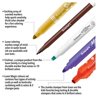 מארז 22 צבעי טוש Luxor