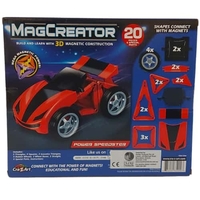 הרכבה מכונית מגנטי בקופסה