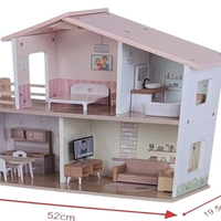 בית בובות קלאסי מעץ - Pit Toys