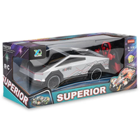 מכונית צעצוע על-שלט  בעיצוב טסלה סייברטראק (Tesla Cybertruck)