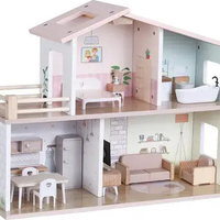 בית בובות קלאסי מעץ - Pit Toys