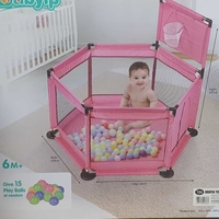 בריכת כדורים - ורוד