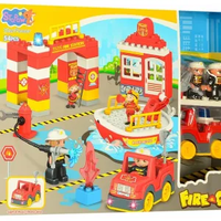 مجموعة مكعبات محطة إطفاء