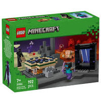 ليغو ماينكرافت رحلة إلى بوابة العالم السفلي وبوابة النهاية 21584 Lego