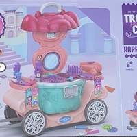 מקרן ציור בצורת עגלה