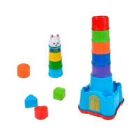 מגדל כוסות שפן 10 קומות