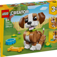 לגו Creator 3in1 – חיות חמודות: כלבלב שובב (31382) LEGO