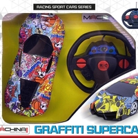 מכונית על שלט 1:14 Graffity Supercar מבית Machina