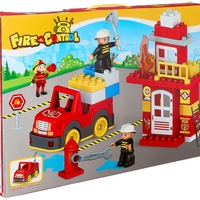 مجموعة مكعبات محطة إطفاء