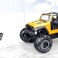 - רכב שטח 1:20 Champion Jeep 2.4Ghz מבית Trendy Machina - צבע אדום