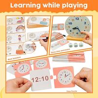 משחק לימוד שעון - למד לקרוא מחוגים ושעה דיגיטלית