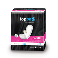 TOPPAD סופגנית מקסי לונג 20 יחידות