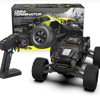 מכונית מונסטר – Rlaarlo Omni-Terminator Carbon Fiber RTR Brushless 3S 1/10 שחור